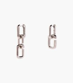 Marc Jacobs The J Marc Chain Link Earrings SILVER -Marc Jacobs MJI 2P3JER003J40 040 F8F8F8 1 1 MAIN 1