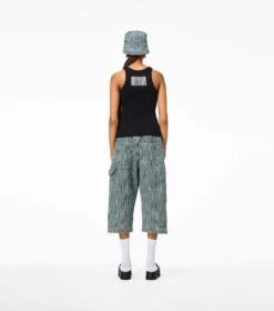 Marc Jacobs The Icon Rib Tank BLACK -Marc Jacobs MJI 2P3RTP016C13 001 F8F8F8 1 1 ALT3