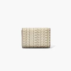Marc Jacobs The Monogram Medium Trifold Wallet BLACK/WHITE -Marc Jacobs MJI 2P3SMP055S01 223 F8F8F8 1 1 MAIN 2