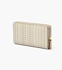 Marc Jacobs The Monogram Continental Wallet KHAKI -Marc Jacobs MJI 2P3SMP056S01 223 F8F8F8 1 1 ALT1