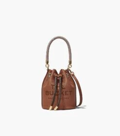 Marc Jacobs The Leather Mini Bucket Bag ARGAN OIL -Marc Jacobs MJI 2S3HCR058H03 212 F8F8F8 1 1 MAIN 5