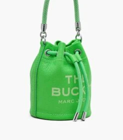 Marc Jacobs The Leather Mini Bucket Bag APPLE -Marc Jacobs MJI 2S3HCR058H03 348 F8F8F8 1 1 ALT5