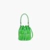Marc Jacobs The Leather Mini Bucket Bag APPLE