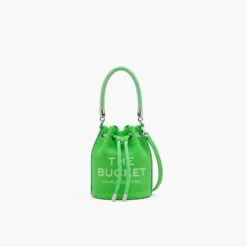Marc Jacobs The Leather Mini Bucket Bag ARGAN OIL