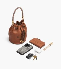 Marc Jacobs The Leather Mini Bucket Bag ROSE -Marc Jacobs MJI 2S3HCR058H03 624 F8F8F8 1 1 ALT3