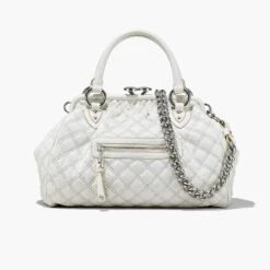 Marc Jacobs Re-Edition Quilted Leather Stam Bag CHERRY -Marc Jacobs MJI 2S3HSC002H03 123 F8F8F8 1 1 MAIN 1