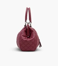 Marc Jacobs Re-Edition Quilted Leather Stam Bag CHERRY -Marc Jacobs MJI 2S3HSC002H03 602 F8F8F8 1 1 ALT2