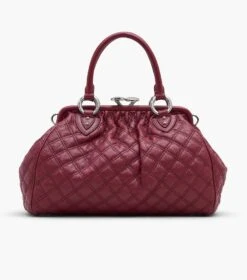 Marc Jacobs Re-Edition Quilted Leather Stam Bag CHERRY -Marc Jacobs MJI 2S3HSC002H03 602 F8F8F8 1 1 ALT3