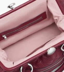 Marc Jacobs Re-Edition Quilted Leather Stam Bag CHERRY -Marc Jacobs MJI 2S3HSC002H03 602 F8F8F8 1 1 ALT5