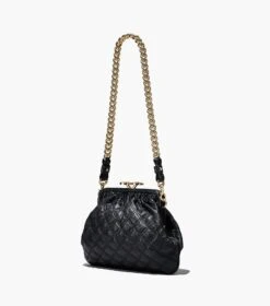 Marc Jacobs Re-Edition Quilted Leather Little Stam Bag BLACK -Marc Jacobs MJI 2S3HSC003H03 001 F8F8F8 1 1 ALT2