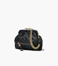 Marc Jacobs Re-Edition Quilted Leather Little Stam Bag BLACK -Marc Jacobs MJI 2S3HSC003H03 001 F8F8F8 1 1 ALT3