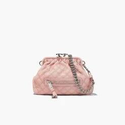 Marc Jacobs Re-Edition Quilted Leather Little Stam Bag ROSE