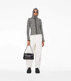 Marc Jacobs The Barcode Pillow Bag BLACK -Marc Jacobs MJI 2S3HSH002H03 001 F8F8F8 1 1 ALT3