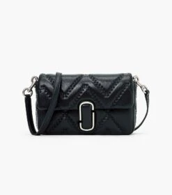Marc Jacobs The Quilted Leather J Marc Shoulder Bag BLACK -Marc Jacobs MJI 2S3HSH007H03 001 F8F8F8 1 1 ALT4
