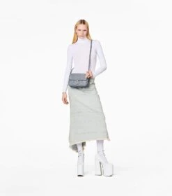 Marc Jacobs The Quilted Leather J Marc Shoulder Bag WOLF GREY -Marc Jacobs MJI 2S3HSH007H03 050 F8F8F8 1 1 ALT1