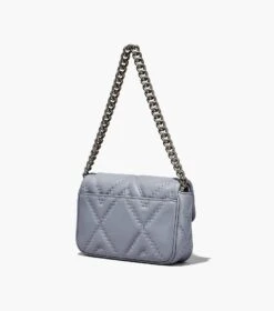 Marc Jacobs The Quilted Leather J Marc Shoulder Bag WOLF GREY -Marc Jacobs MJI 2S3HSH007H03 050 F8F8F8 1 1 ALT2