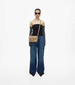 Marc Jacobs The Quilted Leather J Marc Shoulder Bag CAMEL -Marc Jacobs MJI 2S3HSH007H03 230 F8F8F8 1 1 ALT1