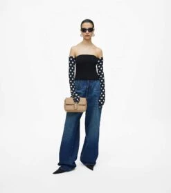 Marc Jacobs The Quilted Leather J Marc Shoulder Bag CAMEL -Marc Jacobs MJI 2S3HSH007H03 230 F8F8F8 1 1 ALT7