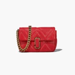 Marc Jacobs The Quilted Leather J Marc Shoulder Bag TRUE RED -Marc Jacobs MJI 2S3HSH007H03 617 F8F8F8 1 1 MAIN 3