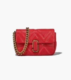 Marc Jacobs The Quilted Leather J Marc Shoulder Bag TRUE RED -Marc Jacobs MJI 2S3HSH007H03 617 F8F8F8 1 1 MAIN 4