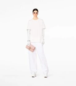 Marc Jacobs The Quilted Leather J Marc Shoulder Bag ROSE -Marc Jacobs MJI 2S3HSH007H03 624 F8F8F8 1 1 ALT5