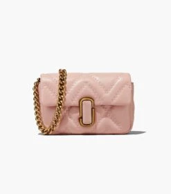 Marc Jacobs The Quilted Leather J Marc Shoulder Bag ROSE -Marc Jacobs MJI 2S3HSH007H03 624 F8F8F8 1 1 MAIN 3