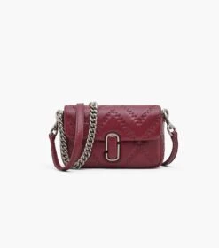 Marc Jacobs The Quilted Leather J Marc Mini Bag CHERRY -Marc Jacobs MJI 2S3HSH016H03 602 F8F8F8 1 1 MAIN 3