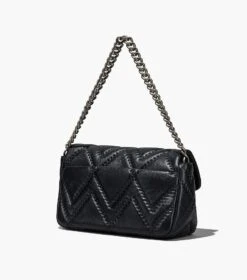 Marc Jacobs The Quilted Leather J Marc Large Shoulder Bag BLACK -Marc Jacobs MJI 2S3HSH023H03 001 F8F8F8 1 1 ALT2