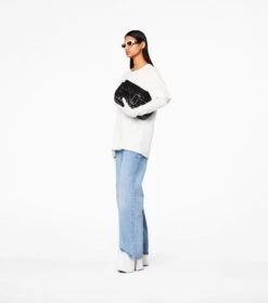 Marc Jacobs The Quilted Leather J Marc Large Shoulder Bag BLACK -Marc Jacobs MJI 2S3HSH023H03 001 F8F8F8 1 1 ALT5