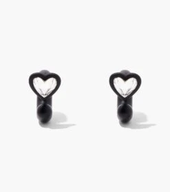 Marc Jacobs The Charmed Heart Hoops DTM BLACK MULTI -Marc Jacobs MJI 2S3JER001J24 002 F8F8F8 1 1 ALT3
