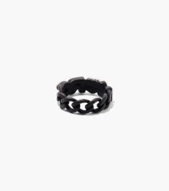 Marc Jacobs The Charmed Marc Chain Ring BLACK MULTI -Marc Jacobs MJI 2S3JRN001J10 002 F8F8F8 1 1 ALT2
