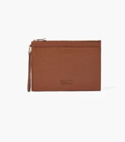 Marc Jacobs The Large Leather Wristlet ARGAN OIL -Marc Jacobs MJI 2S3SCP001S01 212 F8F8F8 1 1 MAIN 1