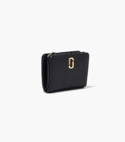 Marc Jacobs The J Marc Mini Compact Wallet BLACK -Marc Jacobs MJI 2S3SMP003S01 001 F8F8F8 1 1 ALT2