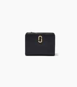 Marc Jacobs The J Marc Mini Compact Wallet BLACK -Marc Jacobs MJI 2S3SMP003S01 001 F8F8F8 1 1 MAIN 3