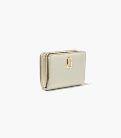 Marc Jacobs The J Marc Mini Compact Wallet CLOUD WHITE -Marc Jacobs MJI 2S3SMP003S01 123 F8F8F8 1 1 ALT2