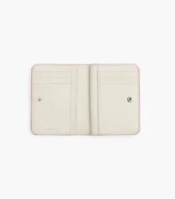 Marc Jacobs The J Marc Mini Compact Wallet FLURO CANDY PINK -Marc Jacobs MJI 2S3SMP003S01 691 F8F8F8 1 1 ALT1