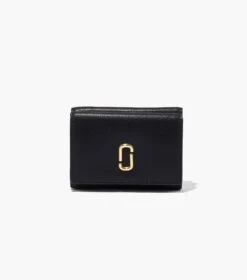Marc Jacobs The J Marc Trifold Wallet BLACK -Marc Jacobs MJI 2S3SMP005S01 001 F8F8F8 1 1 MAIN 2