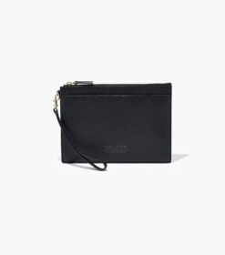 Marc Jacobs The Leather Small Wristlet BLACK -Marc Jacobs MJI 2S3SMP036S01 001 F8F8F8 1 1 MAIN 1