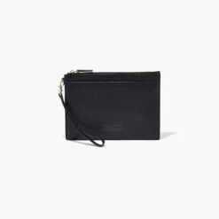 Marc Jacobs The Leather Small Wristlet BLACK
