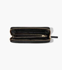 Marc Jacobs The J Marc Continental Wallet BLACK -Marc Jacobs MJI 2S3SMP080S01 001 F8F8F8 1 1 ALT3