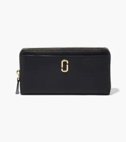 Marc Jacobs The J Marc Continental Wallet BLACK -Marc Jacobs MJI 2S3SMP080S01 001 F8F8F8 1 1 MAIN 1