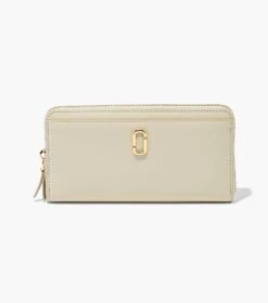 Marc Jacobs The J Marc Continental Wallet CLOUD WHITE -Marc Jacobs MJI 2S3SMP080S01 123 F8F8F8 1 1 MAIN 2