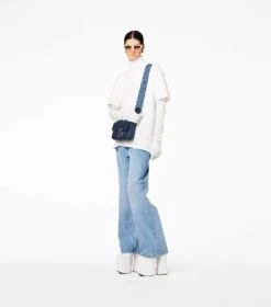 Marc Jacobs The Outline Logo Webbing Strap BLUE SEA MULTI -Marc Jacobs MJI 2S3SST001S02 455 F8F8F8 1 1 ALT2