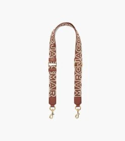 Marc Jacobs The Thin Outline Logo Webbing Strap ARGAN OIL MULTI -Marc Jacobs MJI 2S3SST002S02 213 F8F8F8 1 1 MAIN 3