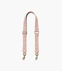 Marc Jacobs The Thin Outline Logo Webbing Strap ROSE MULTI -Marc Jacobs MJI 2S3SST002S02 695 F8F8F8 1 1 MAIN 2