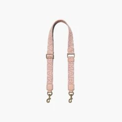 Marc Jacobs The Thin Outline Logo Webbing Strap BLACK/GOLD -Marc Jacobs MJI 2S3SST002S02 695 F8F8F8 1 1 MAIN 4