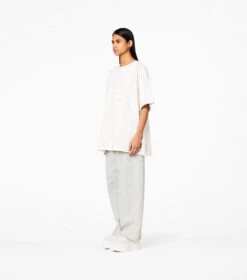 Marc Jacobs The Monogram Big Tee EGGSHELL/OPTIC WHITE -Marc Jacobs MJI C602P26SP22 142 F8F8F8 1 1 ALT5