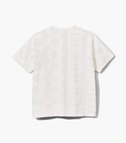 Marc Jacobs The Monogram Big Tee EGGSHELL/OPTIC WHITE -Marc Jacobs MJI C602P26SP22 142 F8F8F8 1 1 ALT7