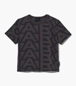 Marc Jacobs The Monogram Baby T-Shirt BLACK/CHARCOAL -Marc Jacobs MJI C605C08RE22 084 F8F8F8 1 1 ALT1