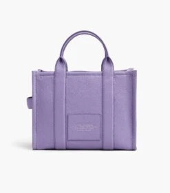 Marc Jacobs The Leather Medium Tote Bag LAVENDER -Marc Jacobs MJI H004L01PF21 530 F8F8F8 1 1 ALT3